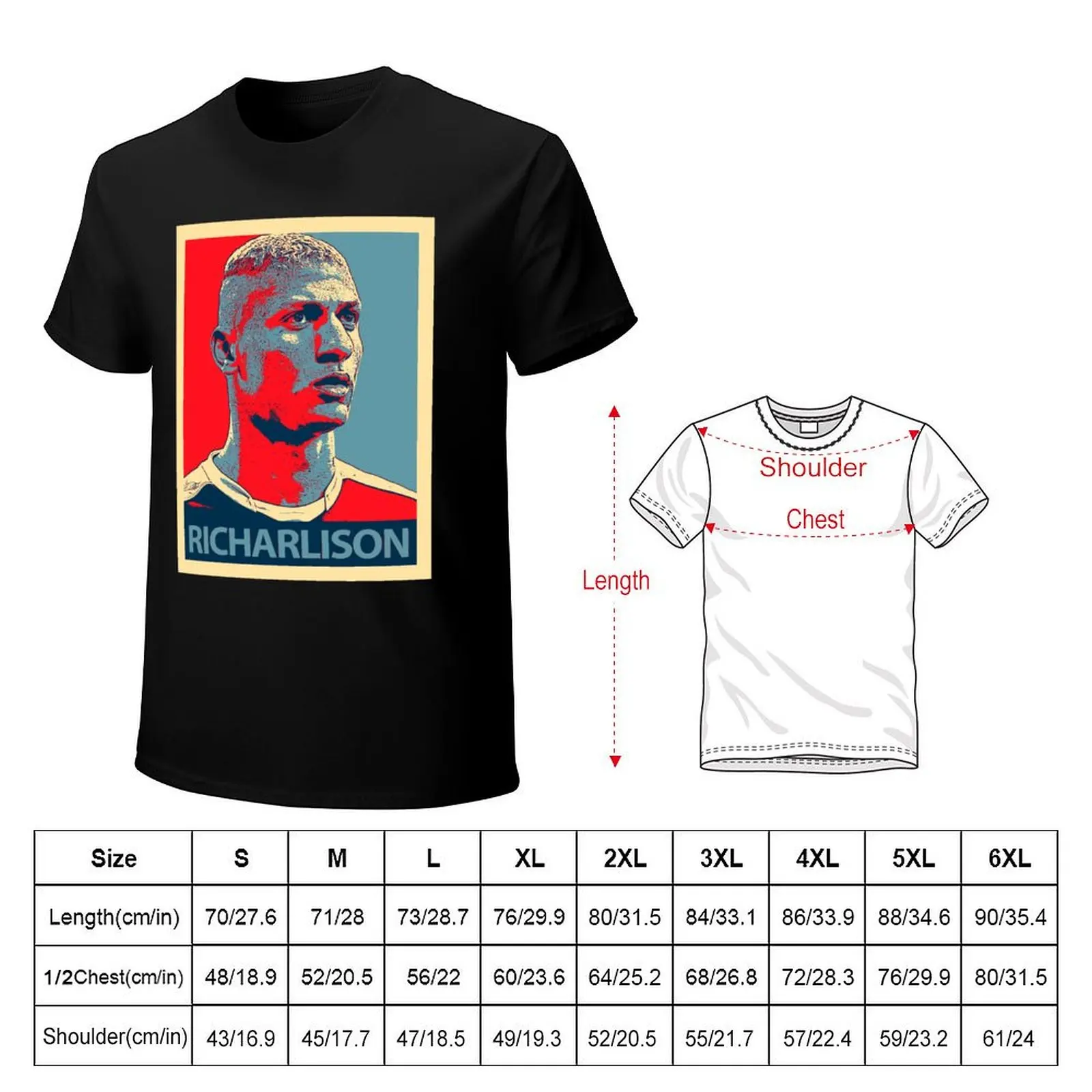 richarlison T-shirt sublime vintage clothes animal prinfor boys men t shirts