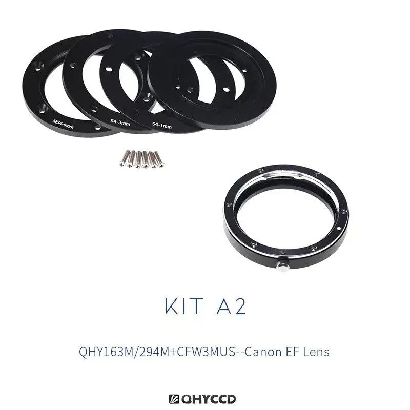 QHYCCD Adapter ring Set kit A1 A2 A3 B1 B2 B3 D1 D2 D3.M54 /M42 Allinone adapter ring set