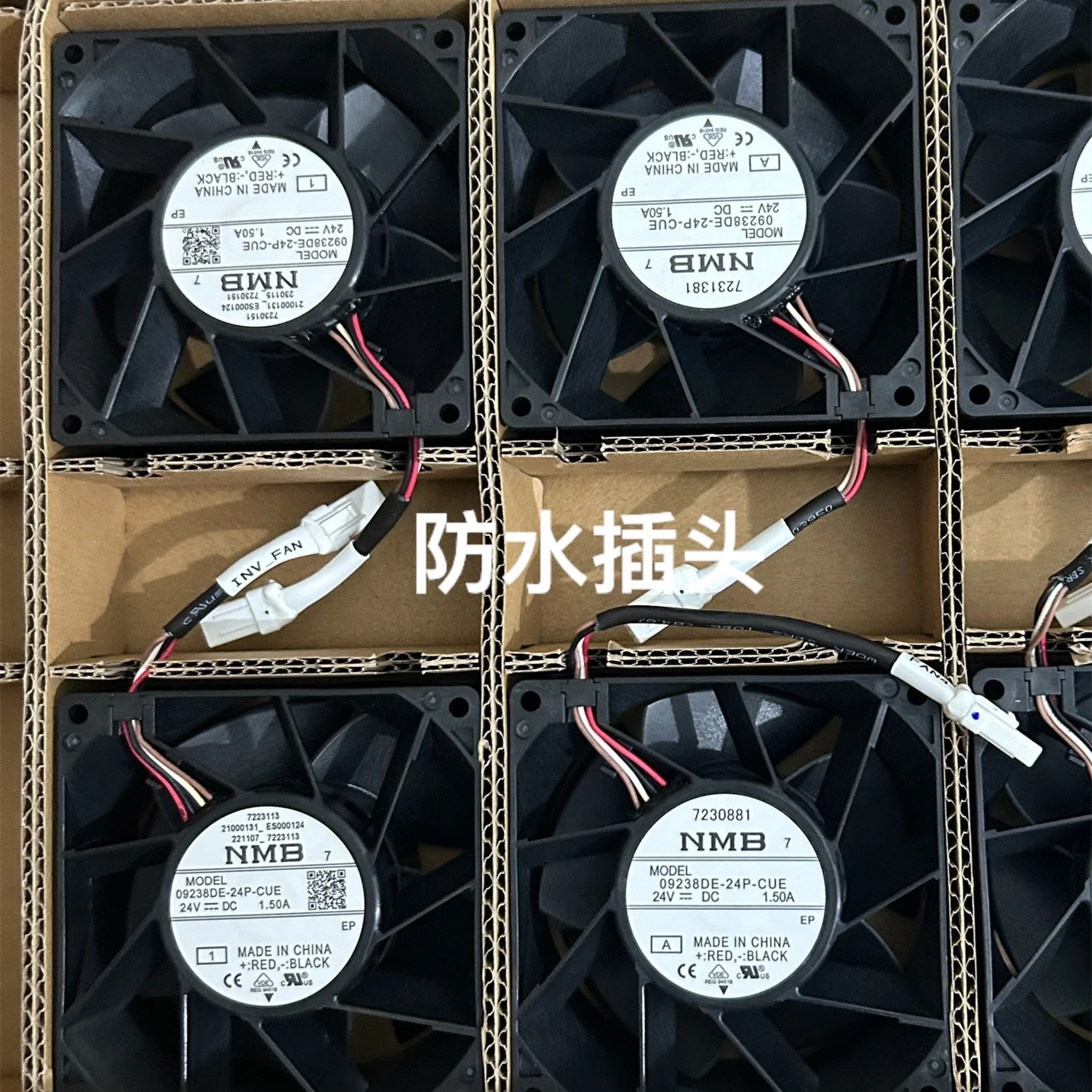 새로운 오리지널 09238DE-24P-CUE 24V 1.50A 9038 90x90x38mm 냉각 팬 라디에이터