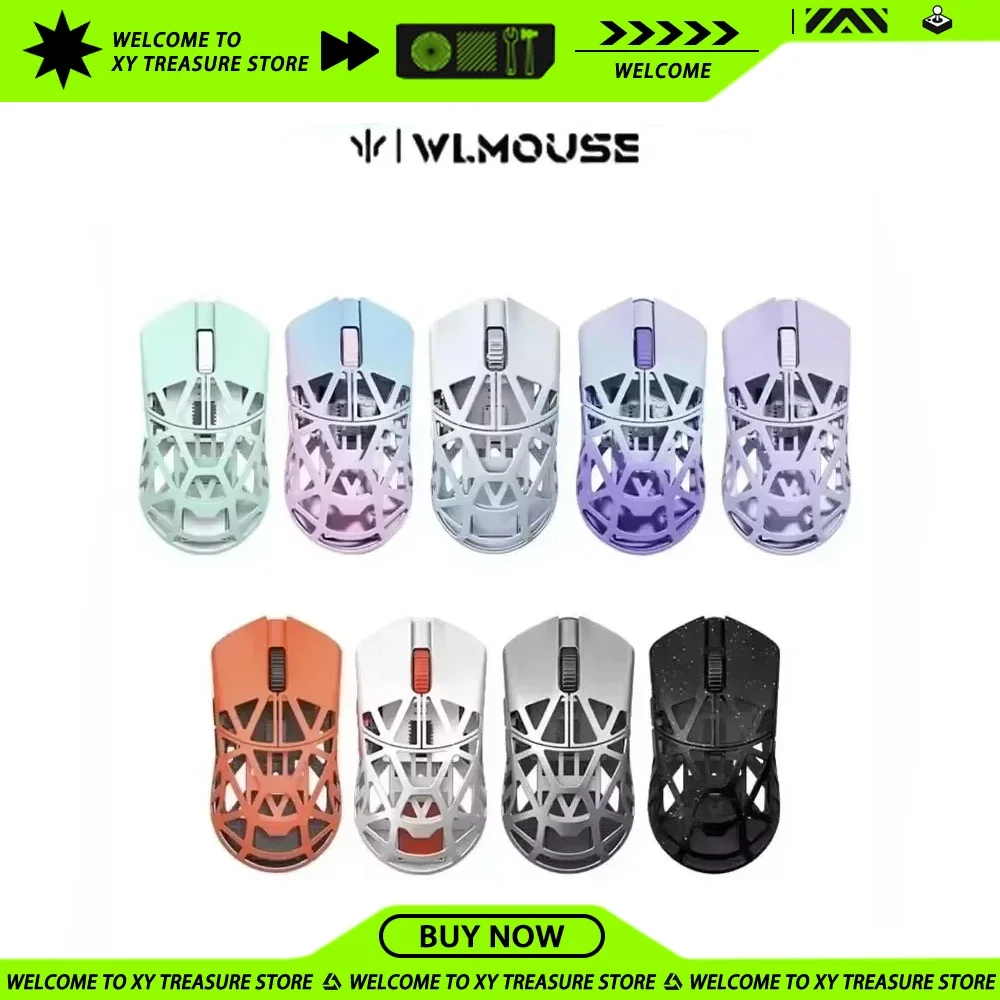 Wanling Wlmouse Mini wireless double-mode lightweight gaming mouse mini hollow mouse magnesium alloy custom esports mouse