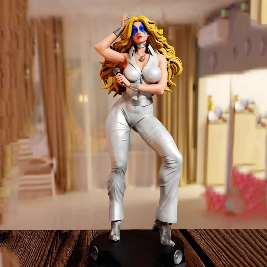 

Масштабная фигурка из смолы 1/24, набор для сборки модели, супернатуральная певица, несобранная и неокрашенная, 3D-печать, игрушка для самостоятельной сборки, 791