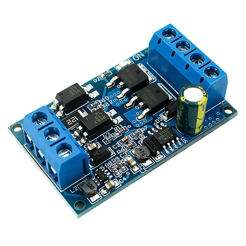 Dc 4V -60V High-Power Mos Fet Trigger Drive Switch Module Board Pwm Verstelbare Controller Dual-Mos Module