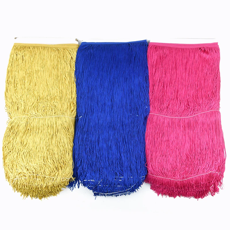 

2/5/10Yards 50cm Long Fringe Tassels for Stage Clothes Lace Trim Latin Dresses Decor Trimming Tassel Fringes Sewing Accessories