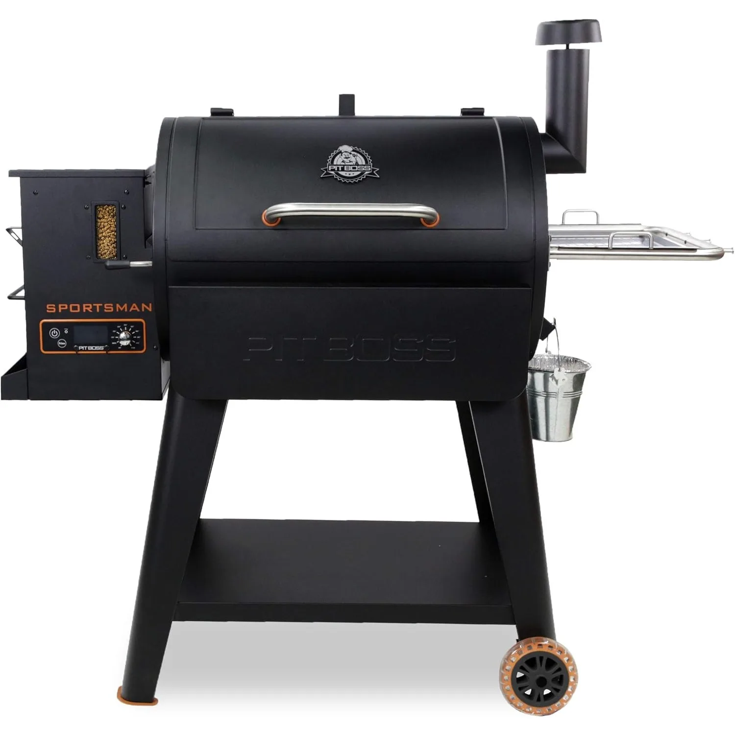 Pit Boss 10537 PB0820SP Wood Pellet Grill 820 Square Inches Black 8-in-1 Versatility To Grill Smoke Roast Bake Braise Barbecue