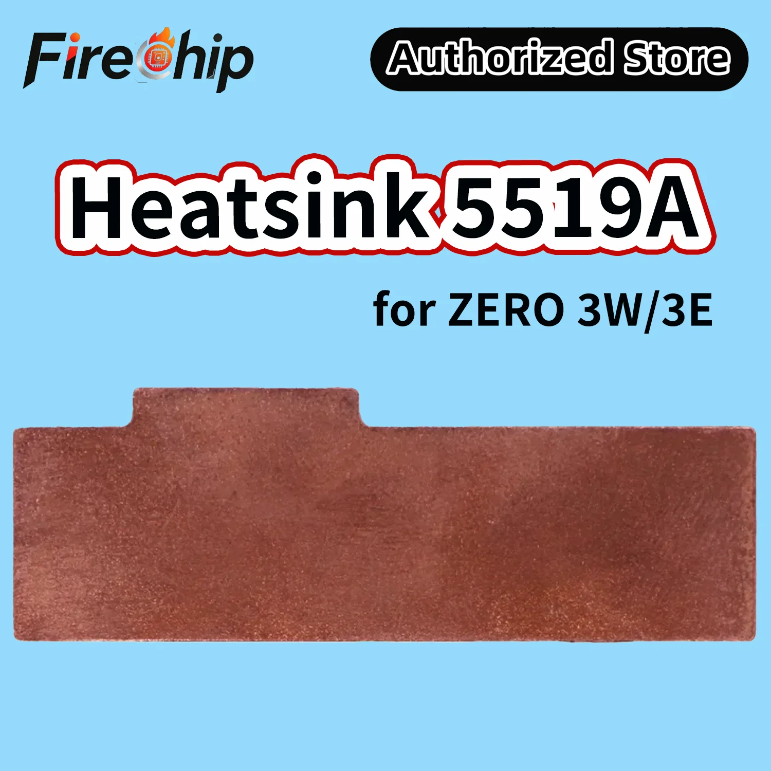 FireChip Heatsink 5519A for Radxa ZERO 3W / 3E