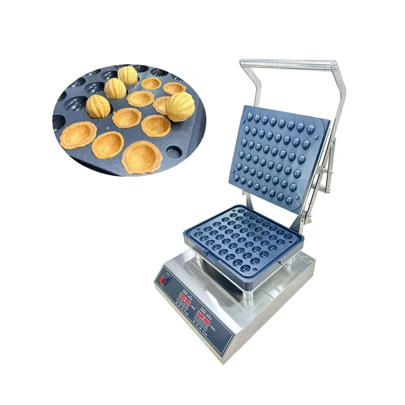 

Custom Mould Commercial Mini Walnut Tart Shell Press Tartlets Machine French Fruit Tart Crust Machine for Small Business