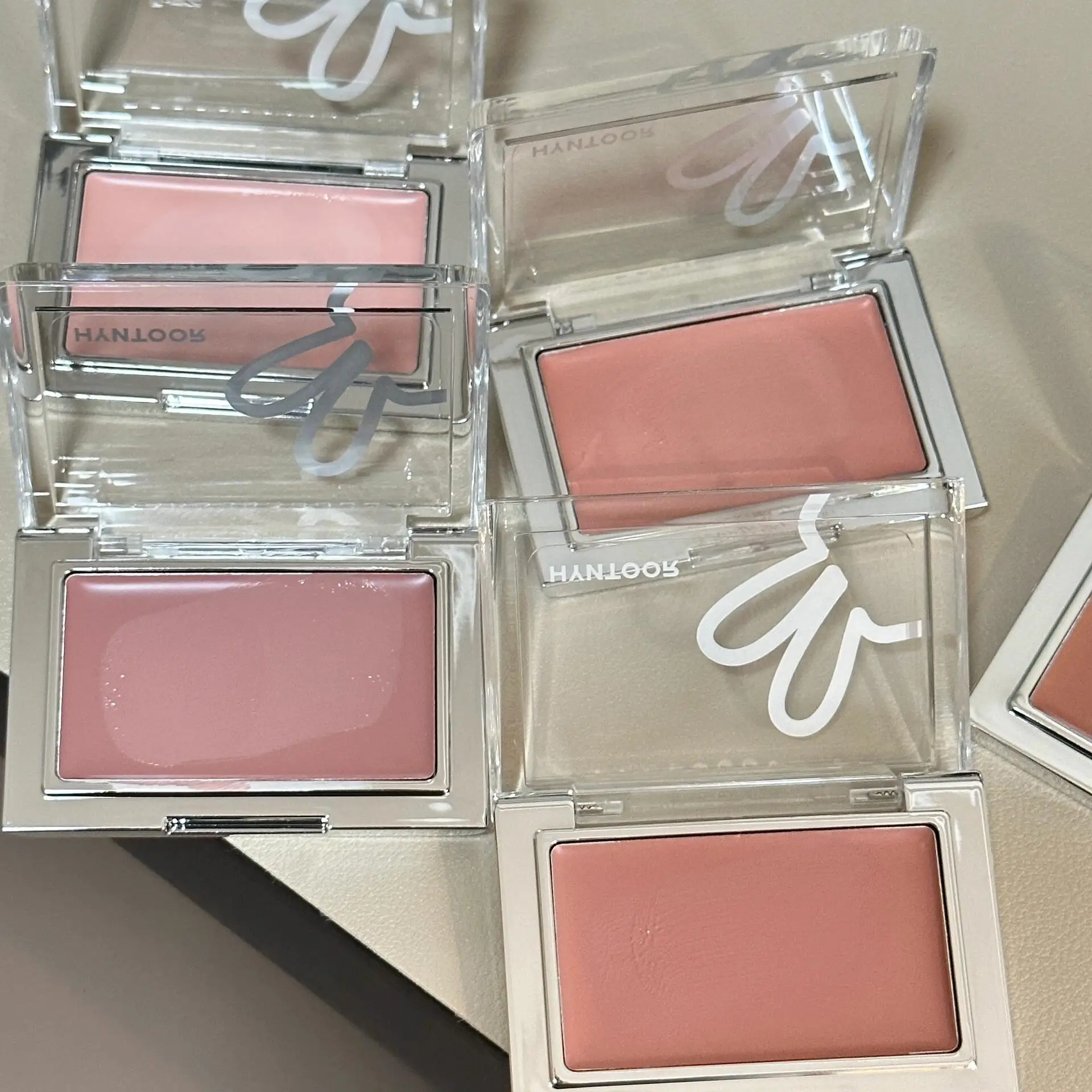 HYNTOOR 보습 블러셔 크림 사용이 쉬운 얼굴 볼 메이크업 색상 조절 밝게하는 컨실러