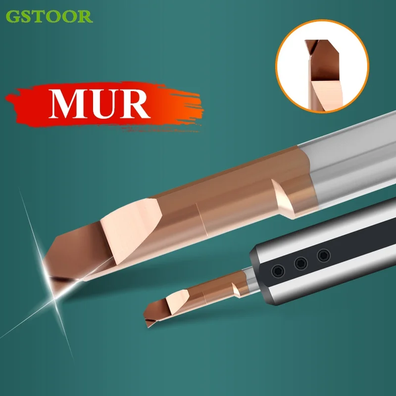 

MUR4 MUR6 Hard Alloy Cutting Tool Micro Aperture Boring Cutter Arbor Small Bore Inner Hole Cutting Holder