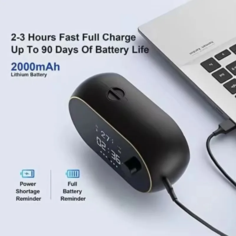 موزع الصابون السائل الجديد القابل لإعادة الشحن على الحائط بدون لمس، موزع الصابون الأوتوماتيكي الذكي