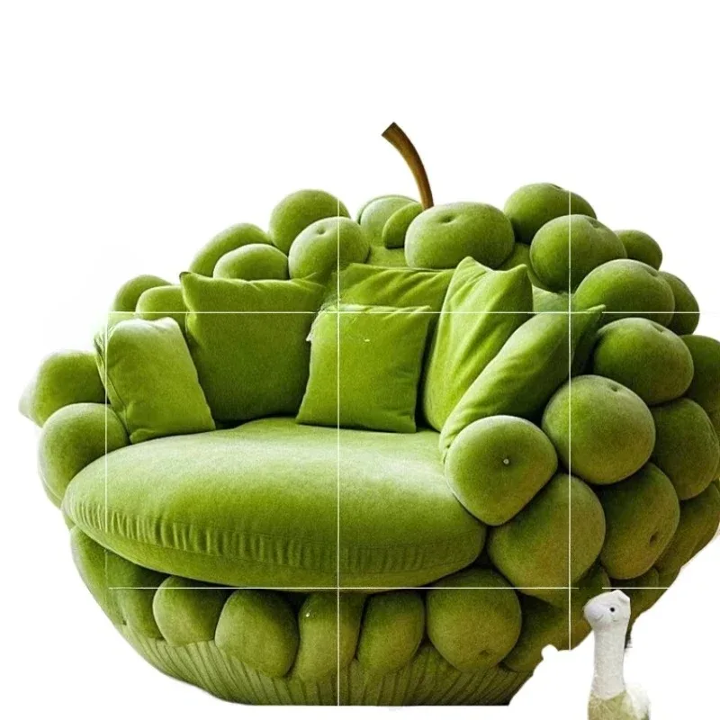 Livingroom Fruit Sofa,Fruit, watermelon, orange, sofa, tatami, single or double creative and personalized chairs