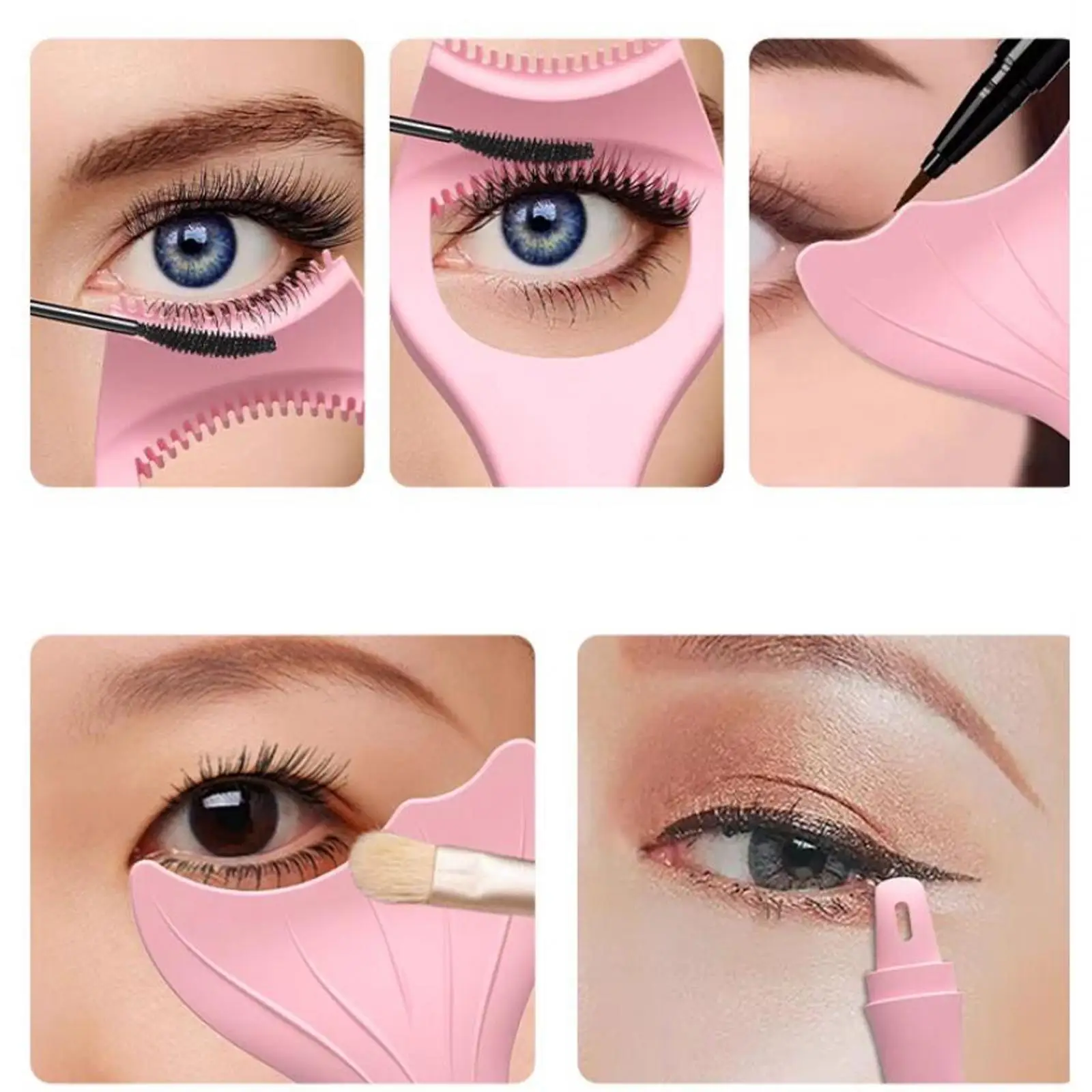 Eyeliner Template Guide Stencil Eyeshadow Lipstick Guide Tools Eye Makeup Tool for Beginners Holiday Present