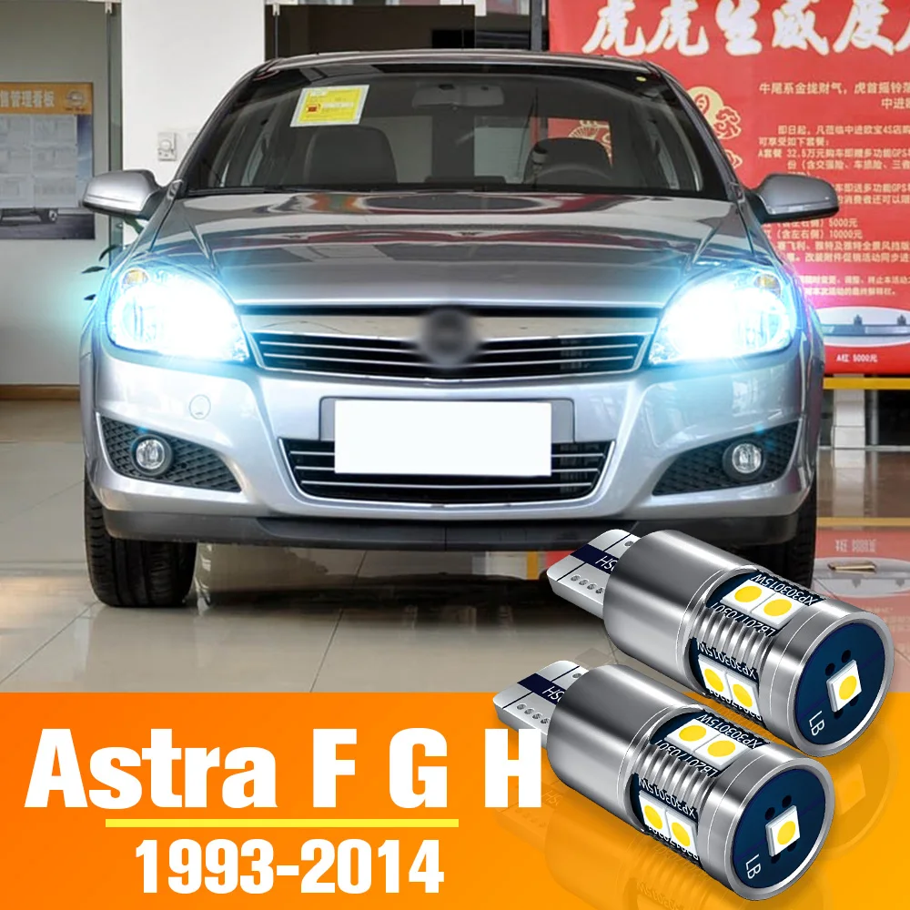 2x LED Parking Light Clearance Bulb Accessories For Opel Astra F G H 1993-2014 2004 2005 2006 2007 2008 2009 2010 2011 2012 2013