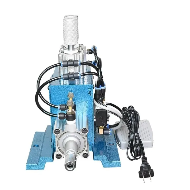 Cable Manufacturing Equipment Manual Pneumatic Peeling Wire Stripping Twisting Machine Industrial Processing Wire Harness Making