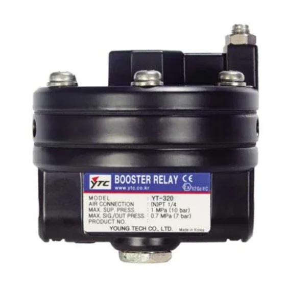 

YTC High Quality YT-325 Air Amplifier Kit Heavy-Duty Valve Actuator Upgrade for Harsh Process Environments OEM Customizable