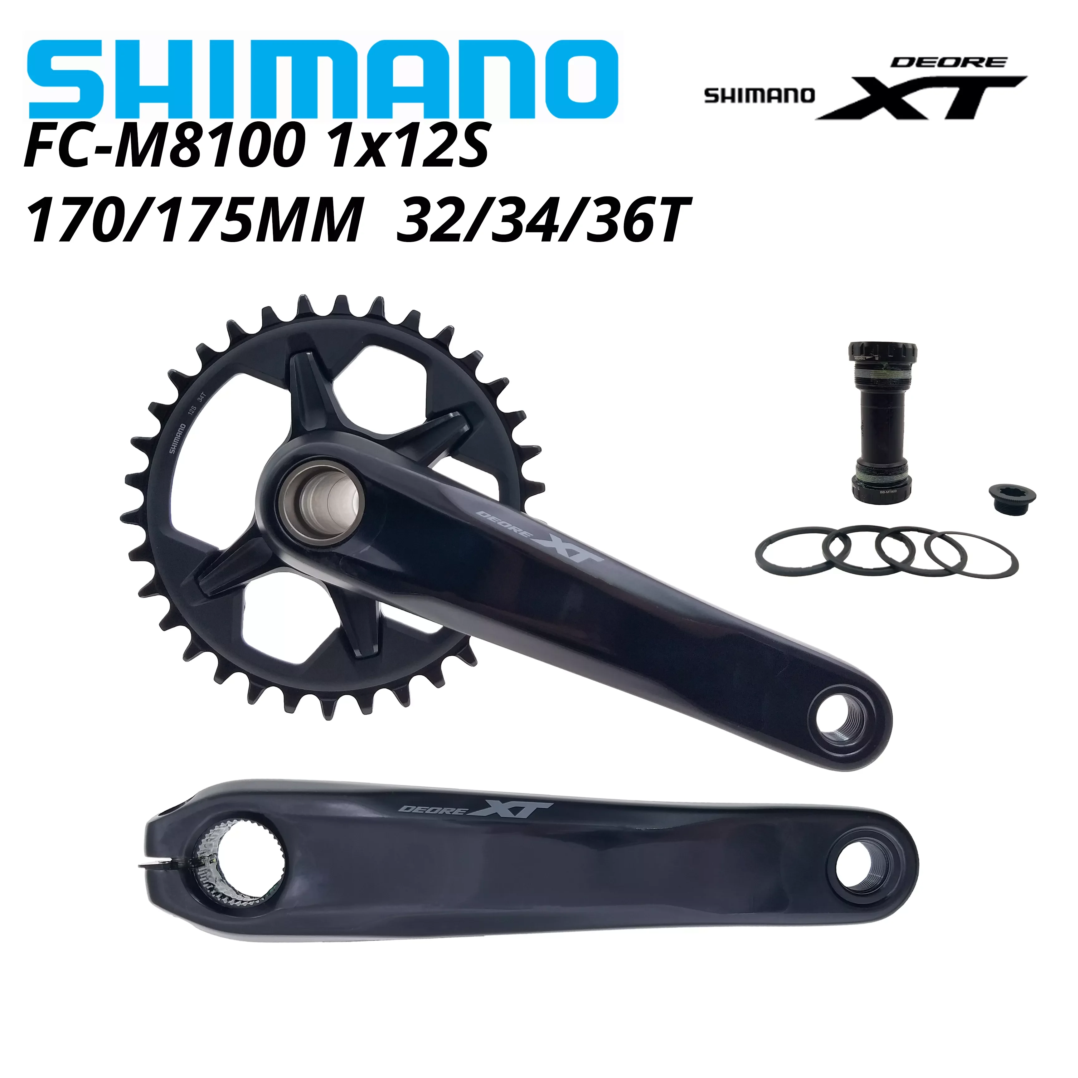 シマノ デオーレ XT M8100 1x12速グループセット シフトレバー リア 