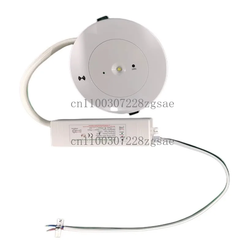 3W emergency downlight, ceiling embedded UFO small flying saucer emergency light