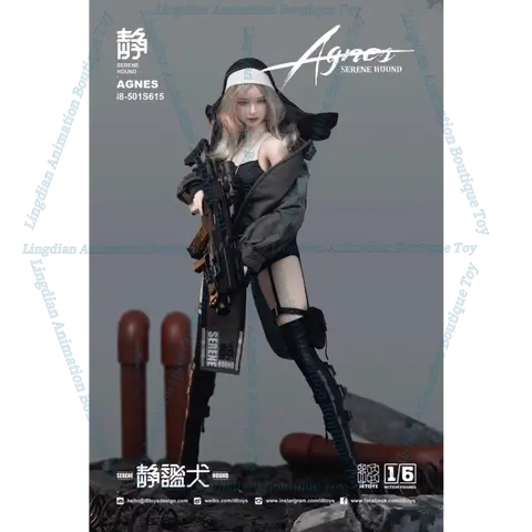 I8 Toys 1/6 Holy Light Lele Silent Dog Agnes / Witch Teresa Leksakssamling Gåva 8 best sales lele leksak - №4