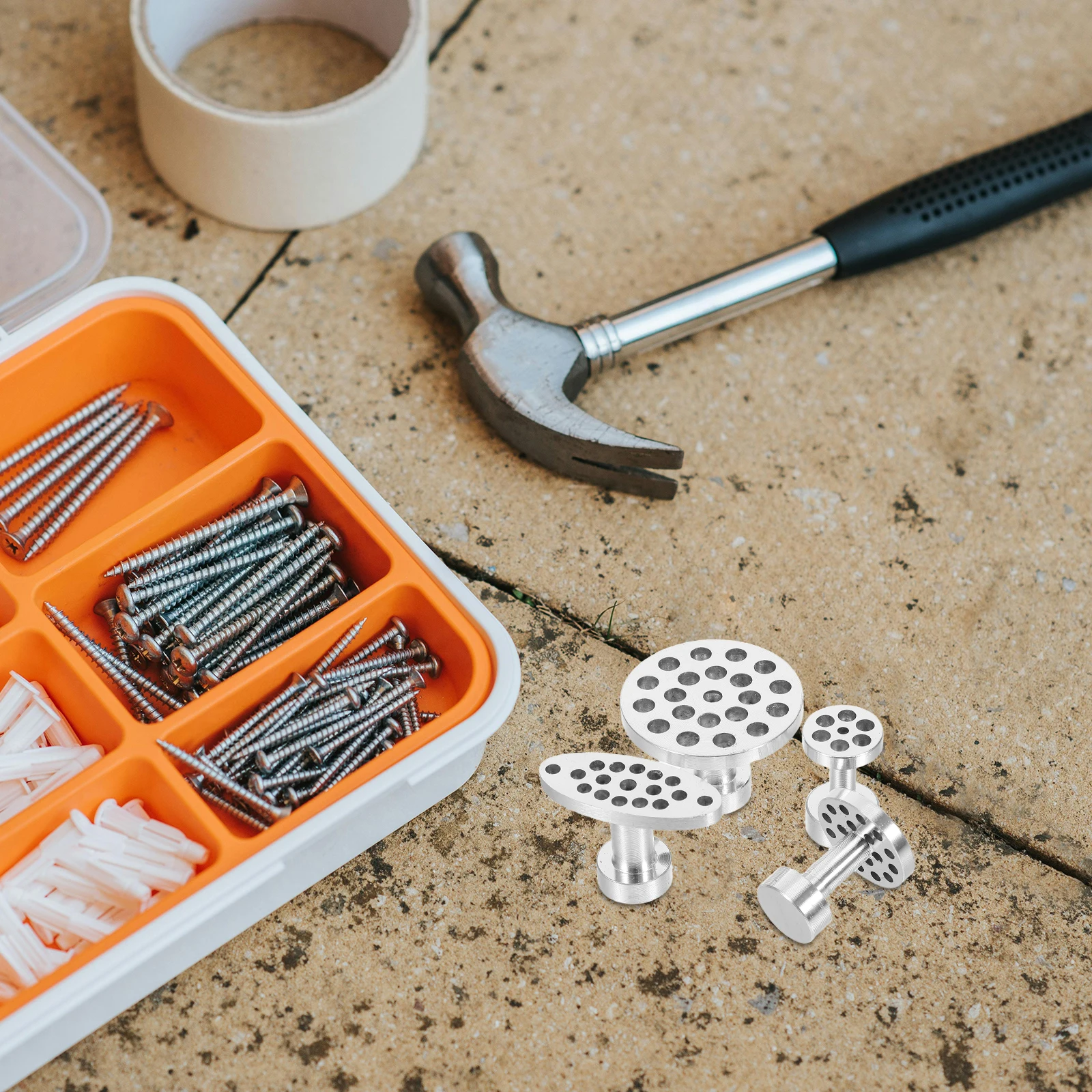 

4Pcs Aluminum Alloy Kit Auto Body Dent Puller Tabs Paintless Repair Tools Precision Slide Hammer Accessories
