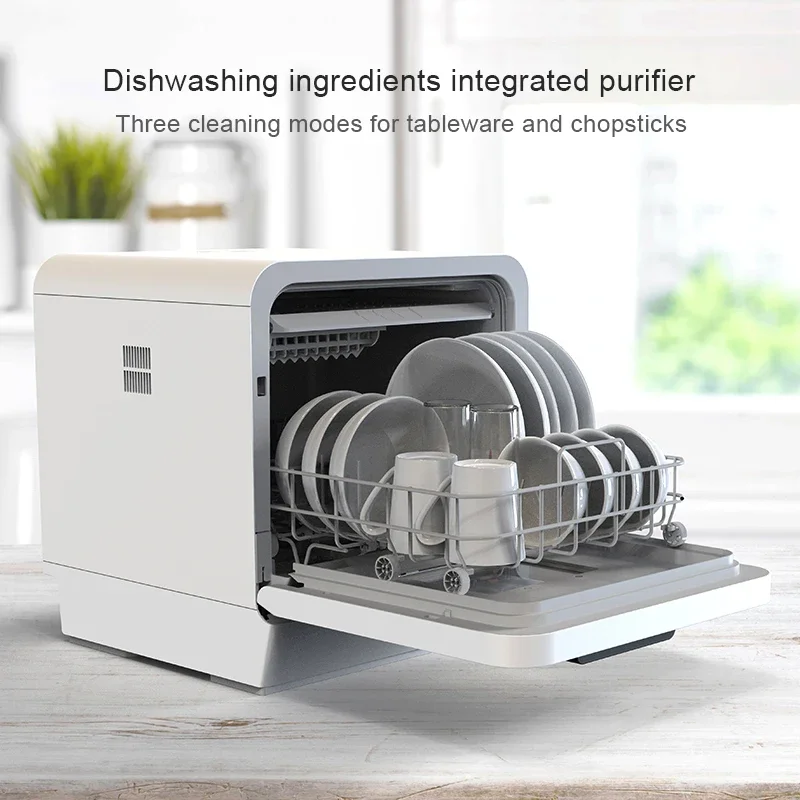 Home Countertop Kitchen Household Machine Small Dish Washer Dishwasher Mini Portable Dishwasher