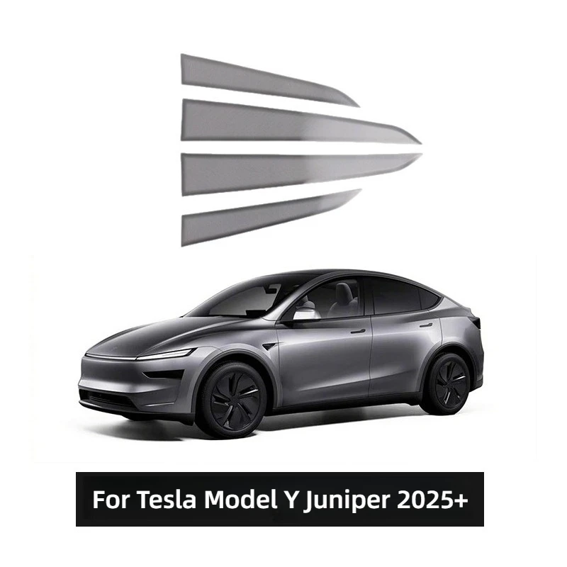 

For Tesla Model Y Juniper 2025 Front and Rear Door Panel Speaker Covers Horn Decorative Covers Loudspeaker Interior Accessories