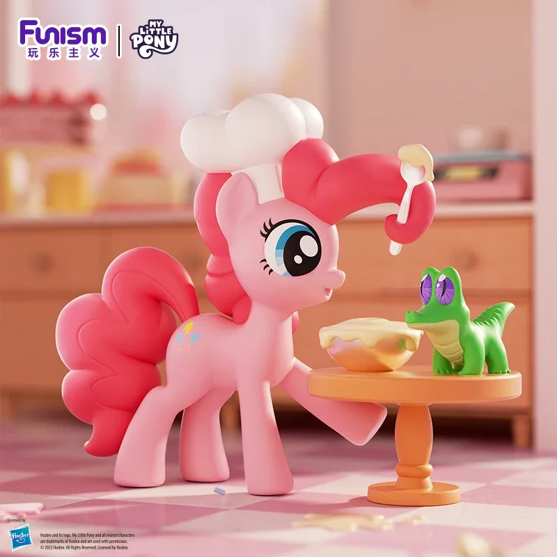 Funism بلدي ليتل المهر سلسلة وقت الحفلة صندوق أعمى تخمين حقيبة صندوق غامض اللعب دمية لطيف أنيمي الشكل سطح المكتب الحلي هدية