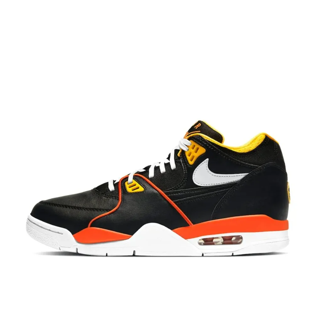 NIKE Flight Legacy men's shoes mid-top air cushion wear casual basketball sneakers