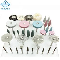 Dental Popular HP Kit for grinding or polish Ceramics / Porcelain Applied to Laborary DIY Hobbies Diamond Burs Brush