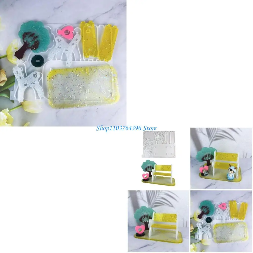 

Силиконовые формы для украшения деревьев с мелкими деталями идеально подходят для создания естественного тематического декора