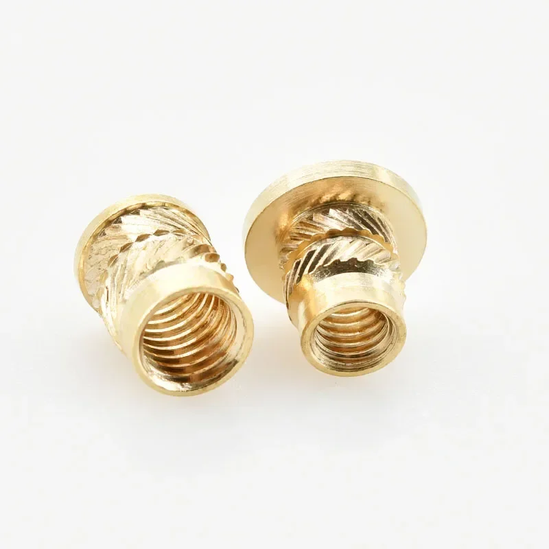 M2 M3 M4 M5 M6 M8 Flange Brass insert Nut Hot Melt Heating Insertnut 3D Printer Laptop PC Nutsert Embed Injection Nuts Inserts