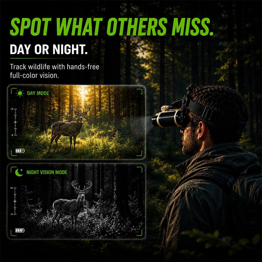 V6 Infrared Night Vision Binoc - đánh giá và giá Night Vision Goggles Gen 3