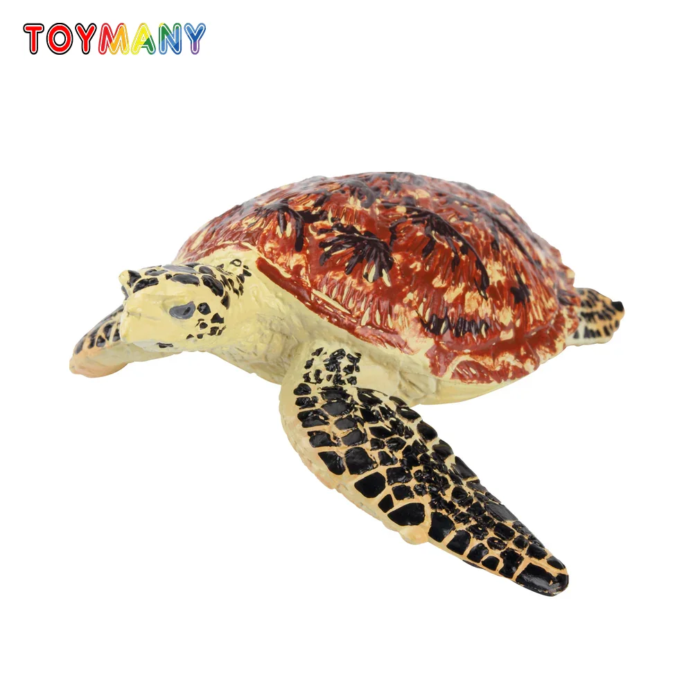 

Toymany Simulation Walking Sea Turtle Ocean Animal Model Toy Mini Figures Dolls Action Figurines Toys Children Gift Cake Decora