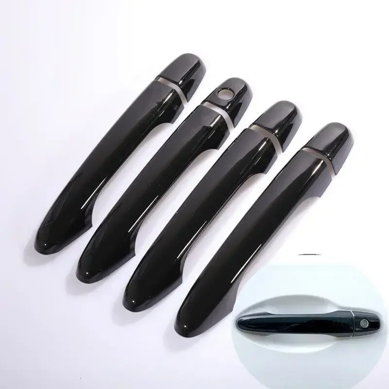 ⭐Genuine⭐ Door Handle Covers For Honda CR-V CRV 2012 2013 2014 2015 2016 Gloss Black Chrome Decor Trim Styling Accessories
