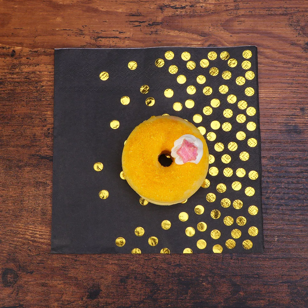 

20Pcs Disposable Tissue Napkins Dots Pattern Eco Friendly Party Paper Dinner Party Napkin for Wedding Birthday Baby Shower