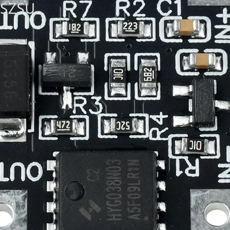 SZSU 10A Continuous Current Supporting Battery Protective Board for 18V 20V 21V Device Prevents Over Discharge Extends Life