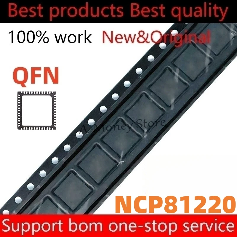 

(2-5pcs)NCP81220MNTXG NCP81220 QFN-52