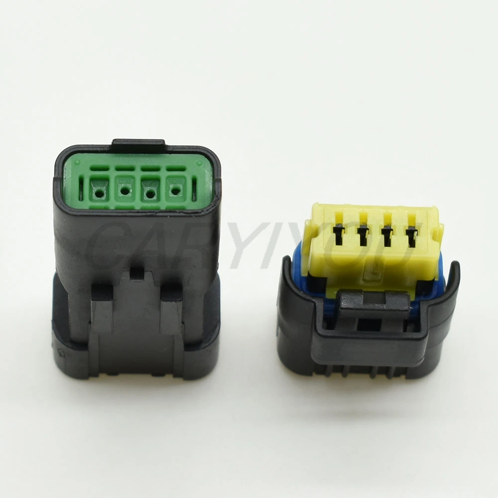 مقاوم للماء FCI التوصيل الكهربائي موصل كابل مشترك ، موصل السيارات ، الإناث والذكور ، 4 دبابيس ، 211PL042S0049 ، 211PC042S8021 ، 1 Set #5