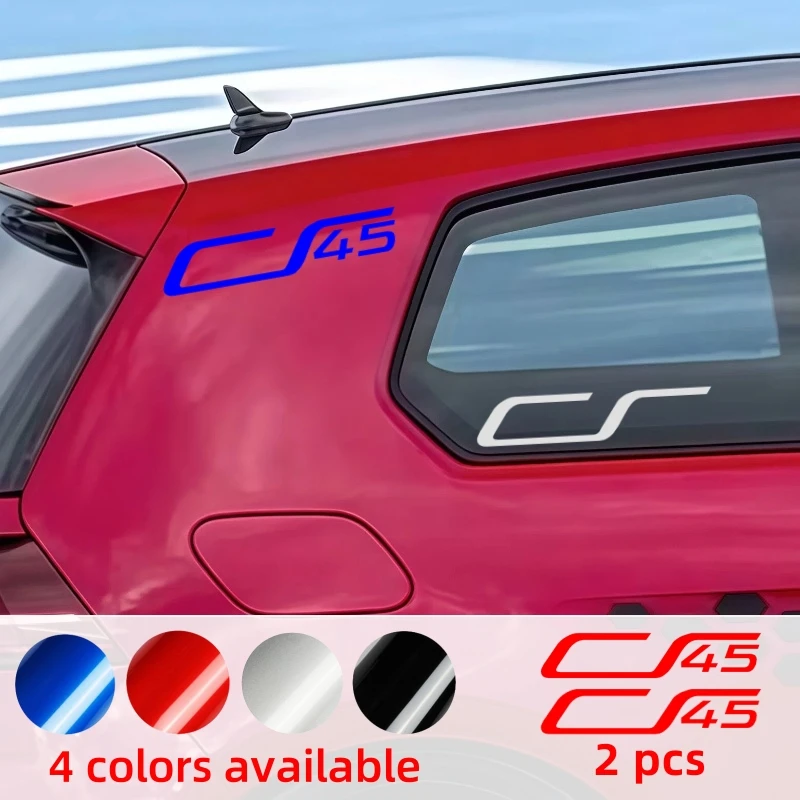 2Pcs, 4 Colors Available, Car Body Sticker for Volkswagen VW Clubsport CS GOLF7 GOLF8 MK7 MK8 Creative and Personalized Stickers