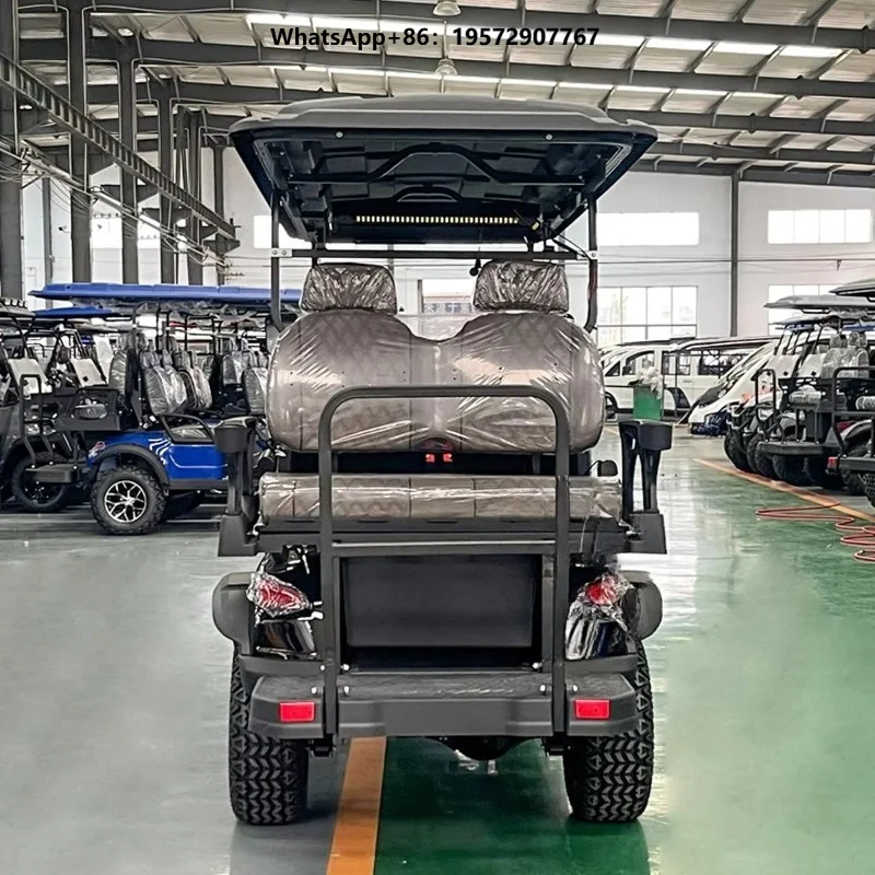 High Performance Battery Electric Golf Cart 6 Seater Buggy Off Road Club Car Luxury Sightseeing Golf Car