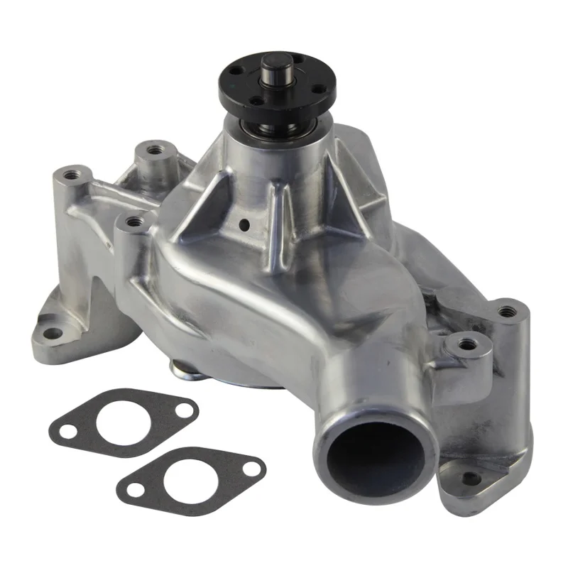 

Satin/Polish Silver Aluminum Water Pump High Volume Big Block Mechanical For Ford FE 352 361 390 406 428 1965-1976 V8 Engines