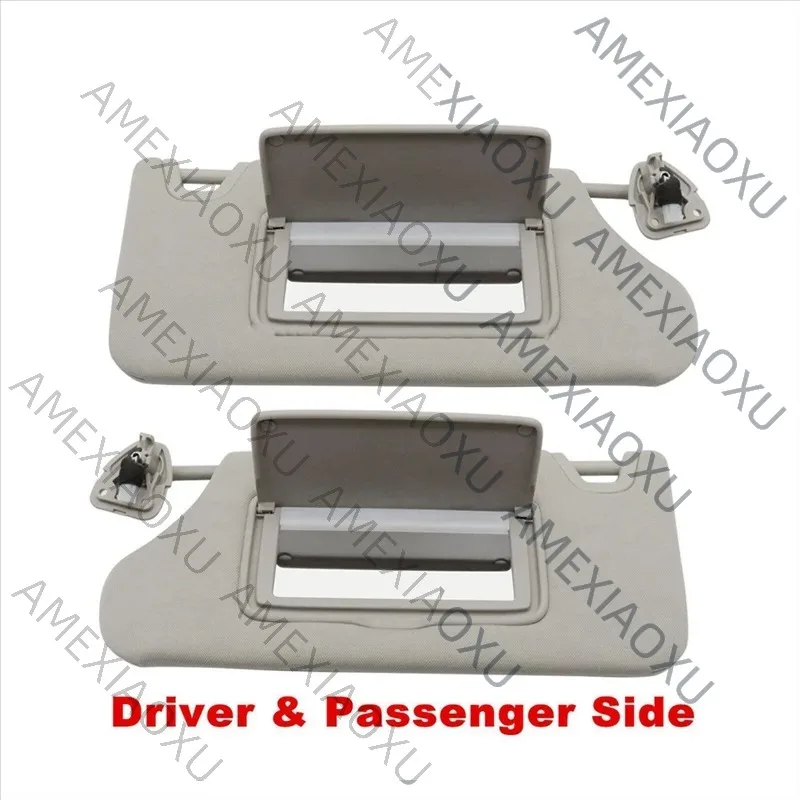 

AMEXIAOXU 96400-9DE0A 96401-9DE0A Car Sunshield Sunvisor With Mirror Interior Sun Visor For Nissan Maxima 2016-2021 Gray Replac