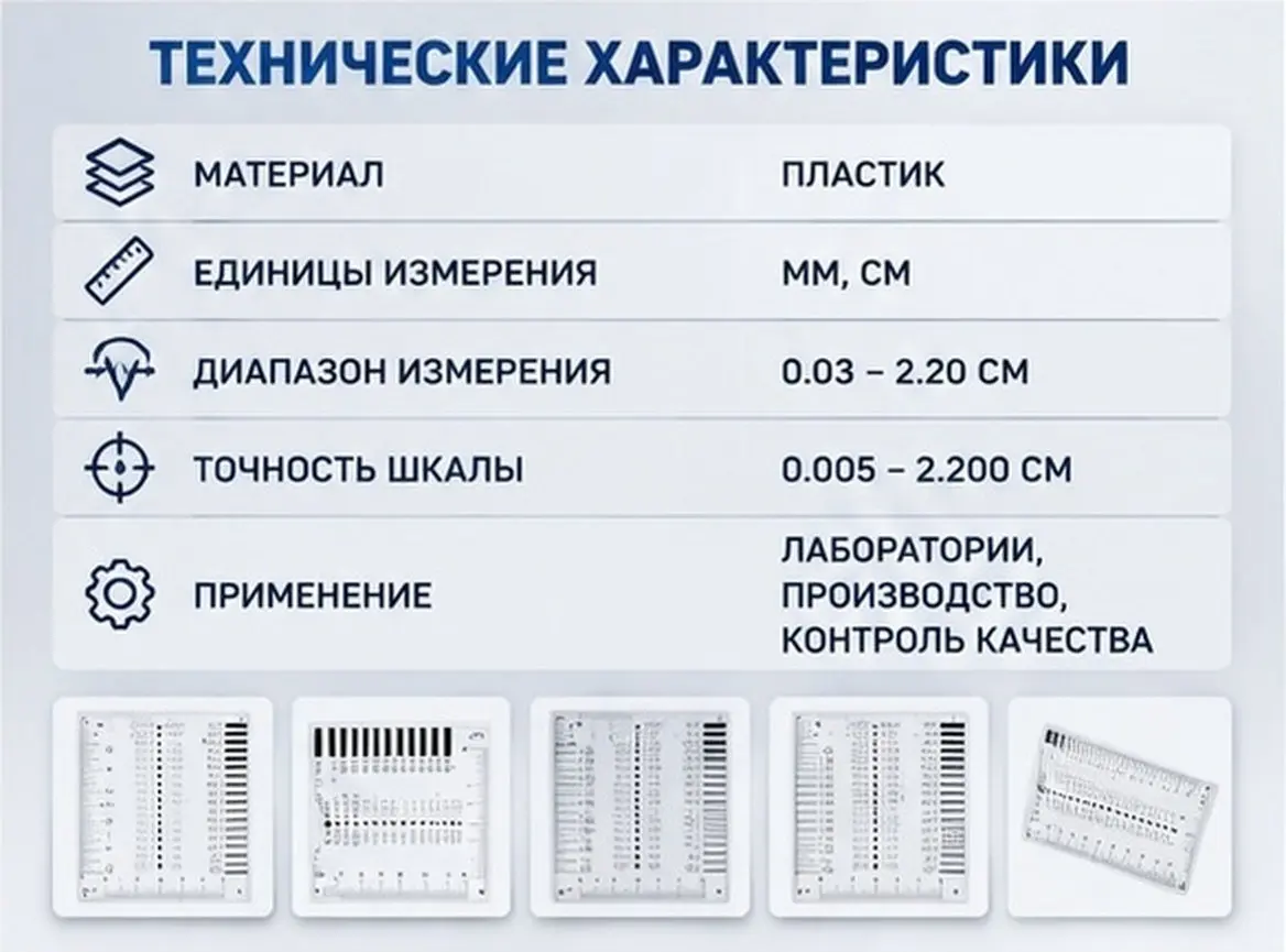 Chest Card Film Measuring Ruler High Precision Diameter Line Width Sec Size Chart Flaw Detection Tool Area Measuring Instrument