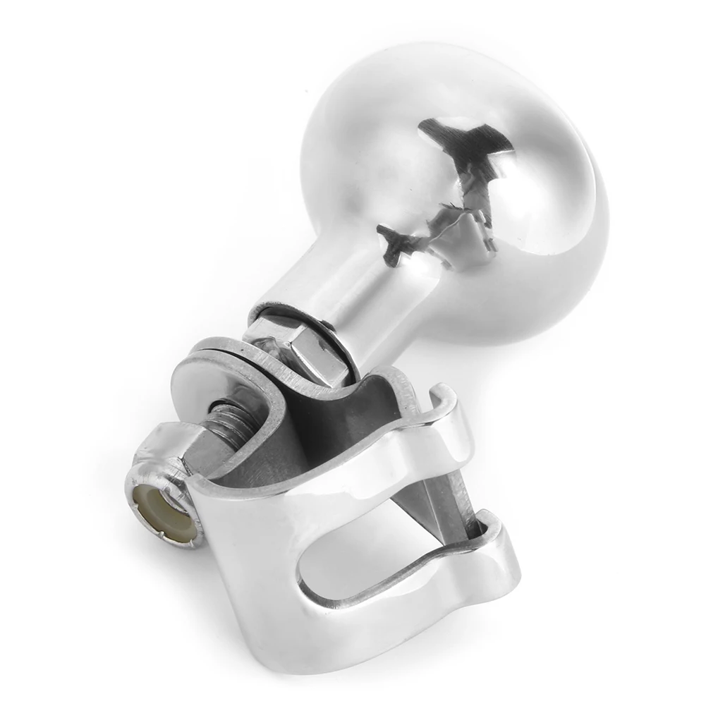 Outil de volant en acier inoxydable 316, bouton de volant, Boosters auxiliaires, poignée à bille, accessoire de bateau, bouton de volant