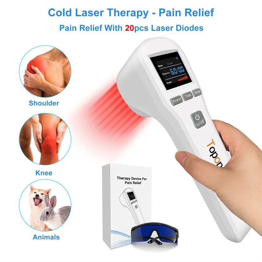 

Class 4 Cold Laser Therapy Cost Price 880mW Laser Treatment for Cervical Spondylosis Low Back Pain Diminish Inflammation