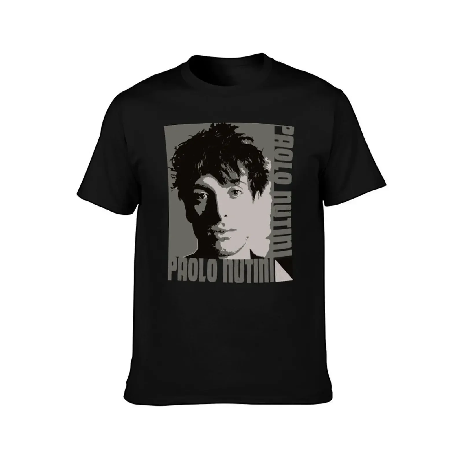 Paolo Nutini singer-songwriter T-Shirt quick-drying oversized plain black t shirts men