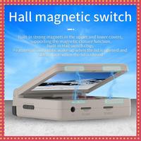 B74A Handheld Game Console For ANBERNIC RG35XXSP Classic Folding Flip Cover Retro Nostalgia Game Console With Storage Bag