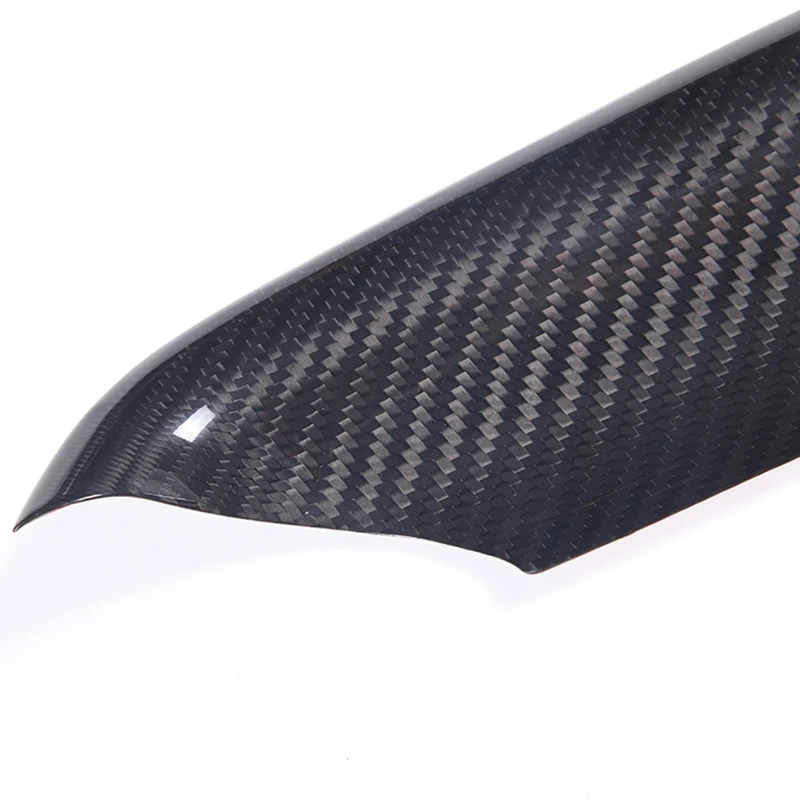 For Maserati Grecale 2022 2023 Dry Carbon Fiber Car Exterior Door Handle Bowl Cover Decorative Trim Sticker Replacement