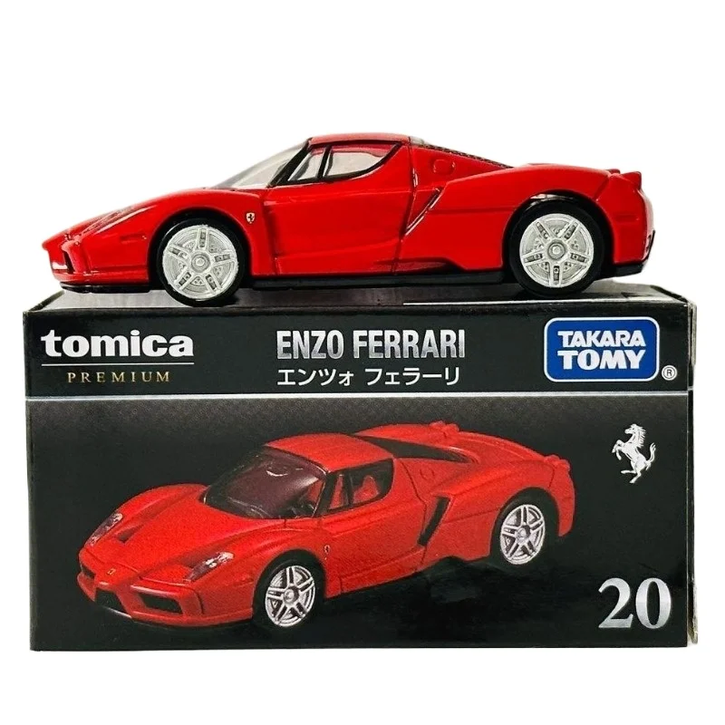 TAKARA TOMY Tomica TP20 Flagship Enzo Ferrari Alloy Car Model Diecast Toy Collectible Gift For Boys