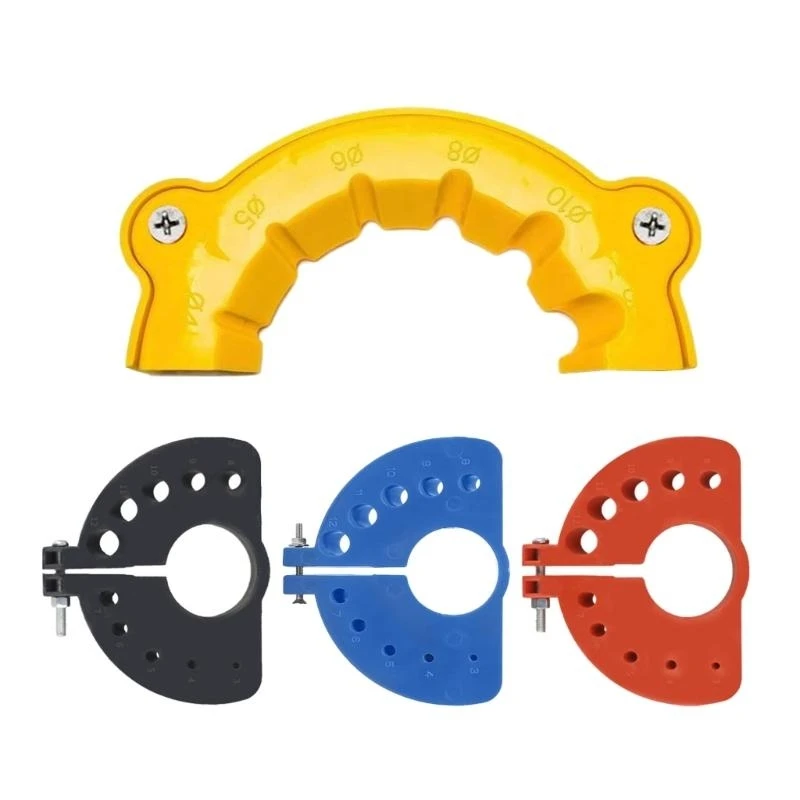 4pc Ferrill Bit Sharping Definir múltiplos perfuração broca definida para uso eficiente KXRE