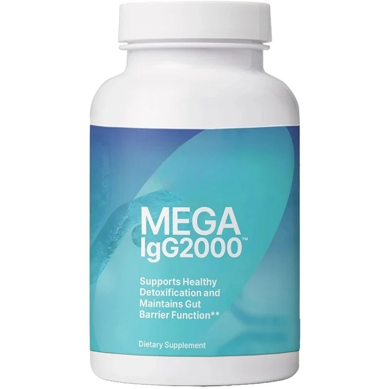 Immunoglobulin Supplement From Bovine Serum To Support Digestive , 60 Capsules