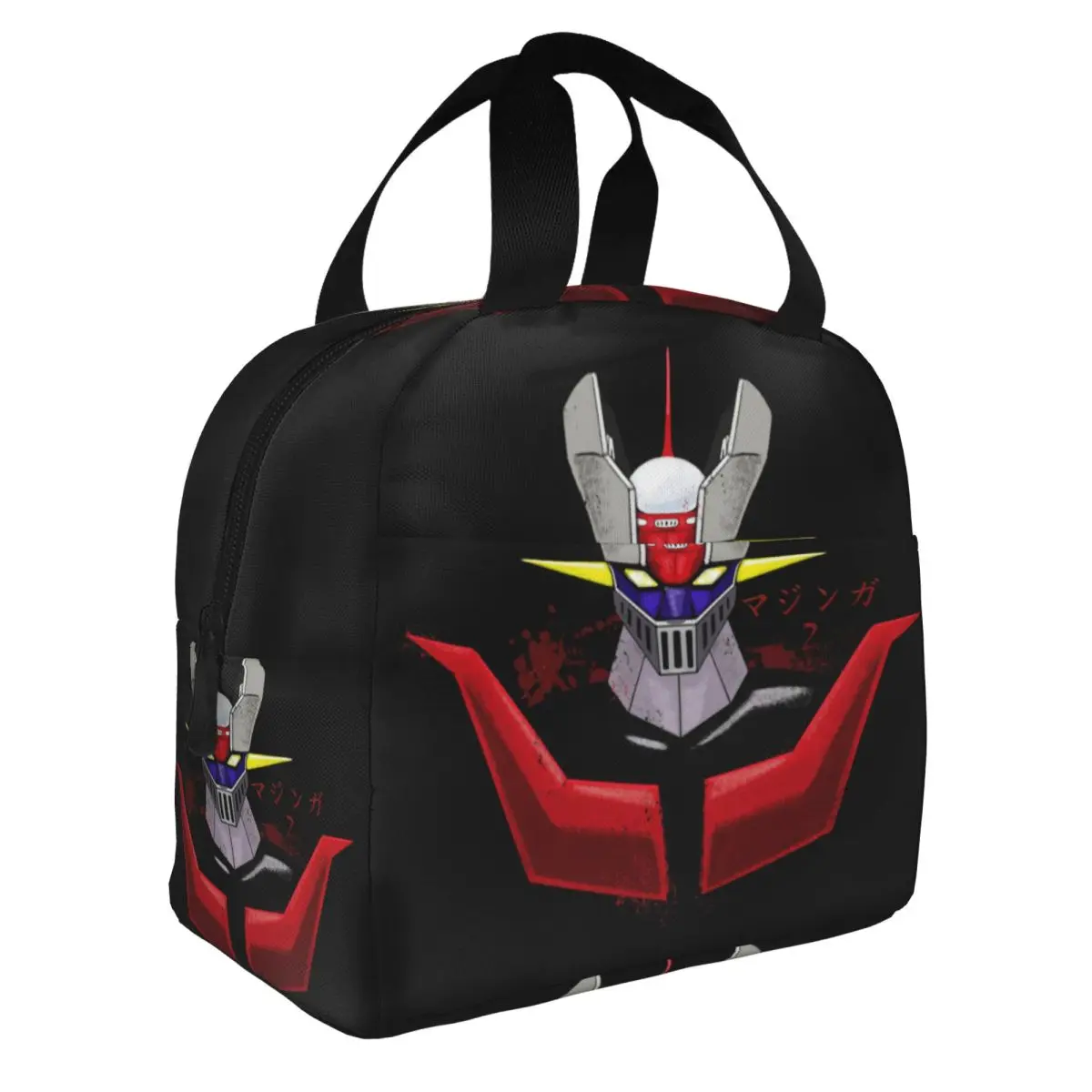 Ufo Robot Grendizer Goldrake Mazinger Z Lunch Bag Women Thermal Cooler Insulated Lunch Boxes for School